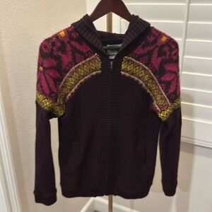 The North Face Wool Zip Sweater (S)